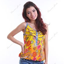 彩花钉珠衣