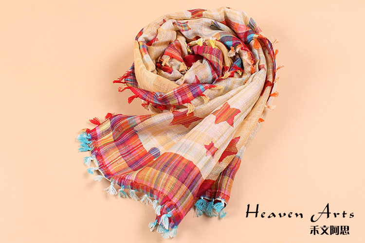 星空围巾 - 丝巾 - 印巴服装,heavenarts 禾文阿思图片