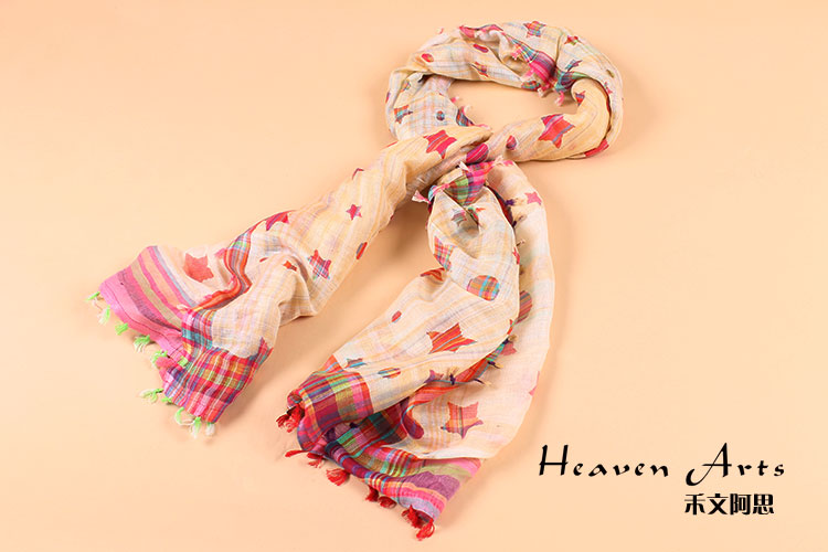 星空围巾 - 丝巾 - 印巴服装,HeavenArts 禾文阿