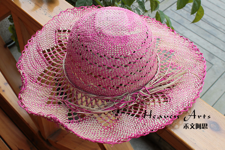 手工沙滩帽子