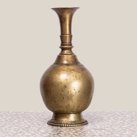 印度手工铜花瓶12*12*25.2cm