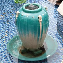 陶瓷喷水摆件（赠水泵）**63cm