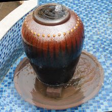 陶瓷喷水摆件（赠水泵）**63cm