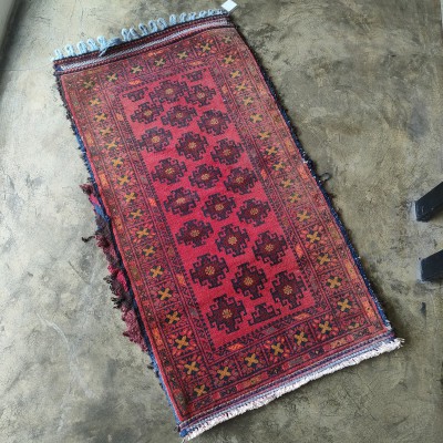114*63cm巴基斯坦手工羊毛挂毯