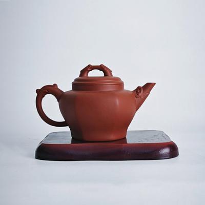 紫砂茶壶(两件套）15*8.5*9cm