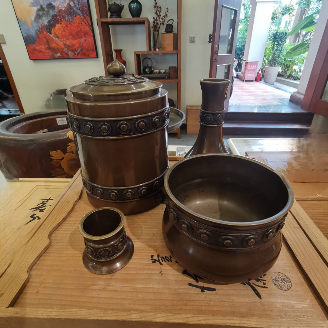 古铜茶具（四件套）