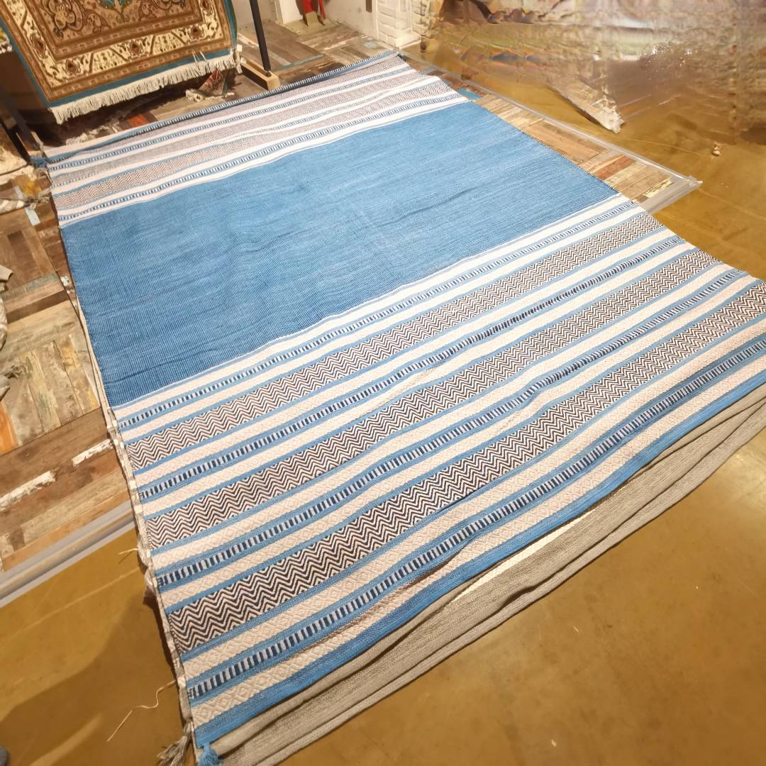 365*260cm印度棉编织地毯瑜伽垫桌旗搭毯