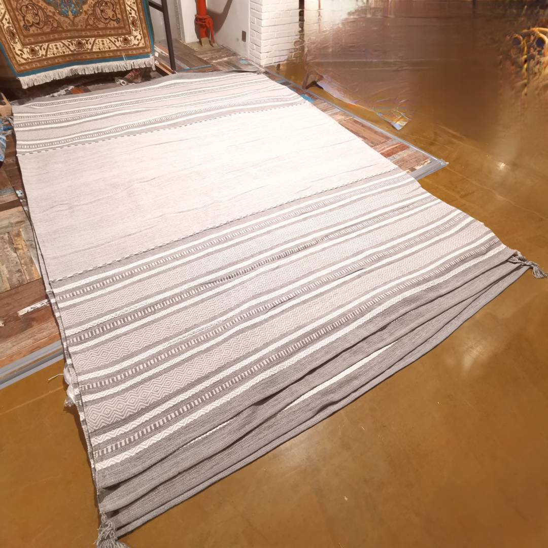 365*260cm印度棉编织地毯瑜伽垫桌旗搭毯