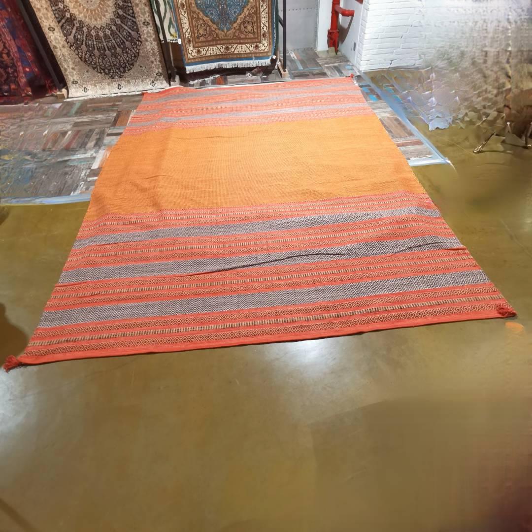 428*306cm印度棉编织地毯瑜伽垫桌旗搭毯